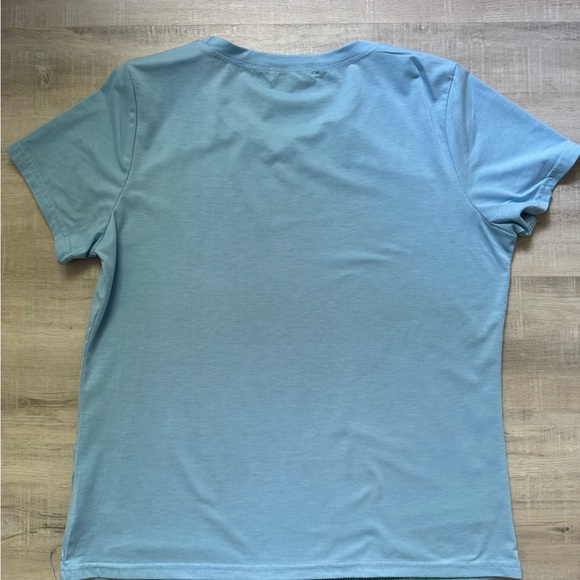 Blue Graphic Women's Top - Picture 4 of 4